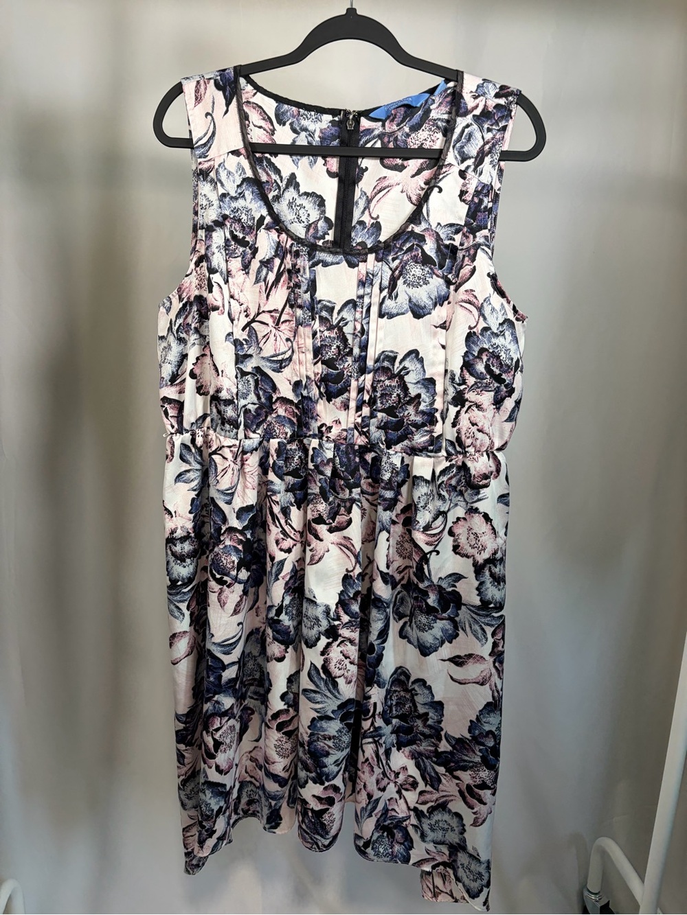Simply Vera Vera Wang Floral Asymmetrical Dress XL